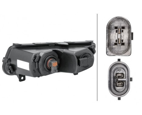 Dimljus/varningsljus/kurvljus VW Polo 09-14 re H8 1ND 010 377-021 Hella, bild 2