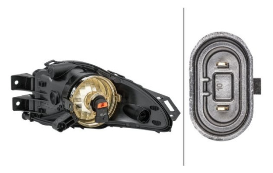 Dimljusrålkastare 1NA 354 665-021 Hella, bild 3