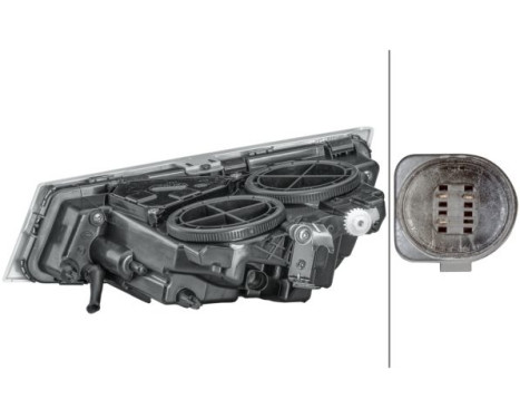 Dimljusrålkastare 1PL 010 477-241 Hella, bild 2