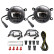 Set med semi-universella LED-dimljus + DRL 'U-formade' varselljus - Diameter 90 mm - ECE-R19/R87 E DL UNF08 AutoStyle, miniatyr 2