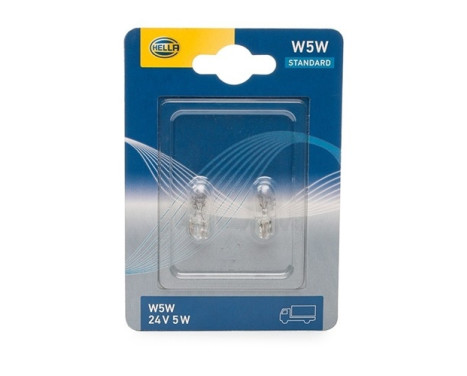 Hella Standard W5W, 24V5W (2 stycken)