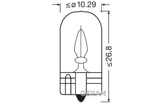Osram Original 24V W3W T10, bild 4
