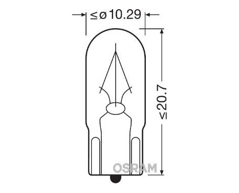 Osram Original 24V W5W T10, bild 4