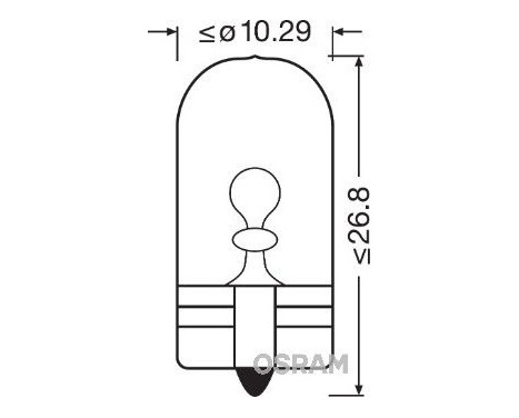 Osram Original 24V W5W T10, bild 4