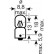 Osram Original T2W, 24V2W, miniatyr 3