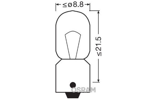Osram Original T4W, 24V4W, bild 2
