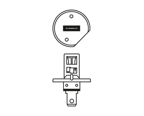 Bosch Glödlampa 12V H1 P14.5s, bild 7