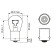 Bosch Pure Light PR21W, 12V21W, miniatyr 7