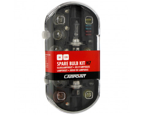 Carpoint reservlampa set H7 55W 30-delar