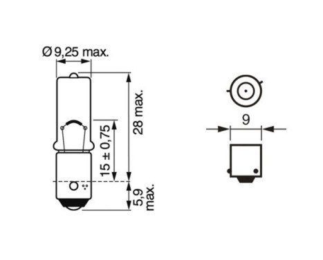 Glödlampa, backljus, bild 6