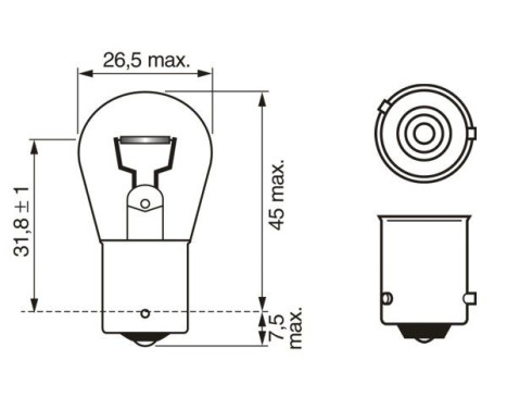 Glödlampa, blinker Pure Light WS, bild 6