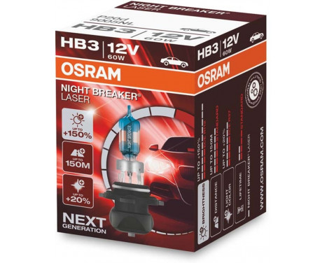 Glödlampa, huvudstrålkastare NIGHT BREAKER® LASER next generation