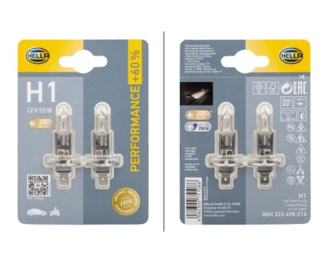 Hella Performance H1, 12V55W (2 stycken)