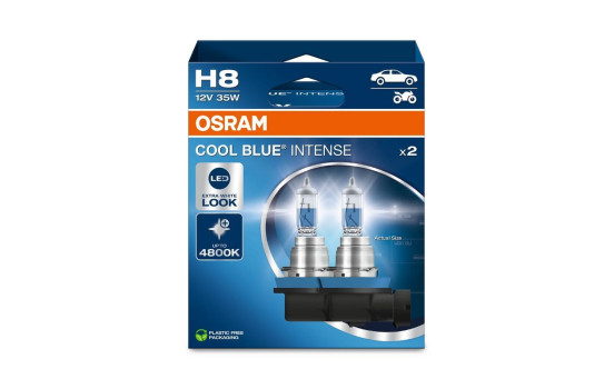Osram Cool Blue H8, 12V35W (2 stycken)