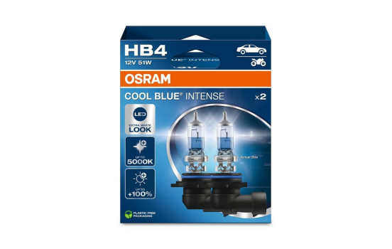 Osram Cool Blue HB4, 12V50W (2 stycken)