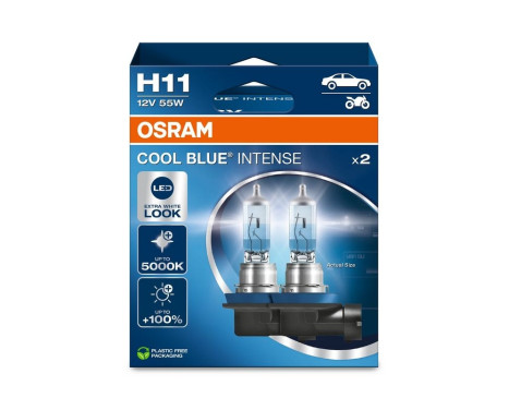 Osram Cool blue Intense nästa generation - H11 - 2 stycken