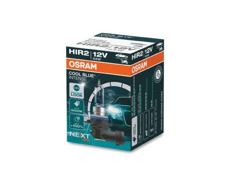 Osram Cool Blue Intense NextGen Halogenlampa - HIR2 - 12V/55W - 1 st., bild 3