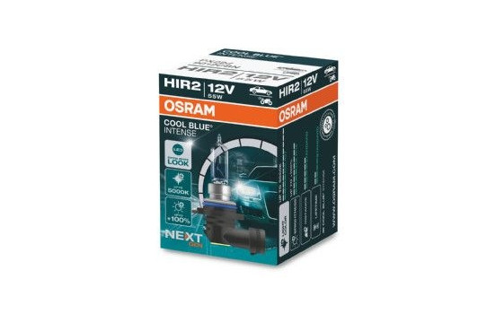 Osram Cool Blue Intense NextGen Halogenlampa - HIR2 - 12V/55W - 1 st., bild 3