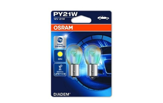 Osram DIAdem Krom PY21W, 12V21W (2 stycken)