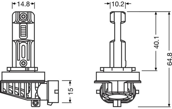 Osram LEDriving HL EASY H8/H11/H16, bild 3