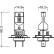 Osram LEDriving HL H7/H18, (2 st), miniatyr 3