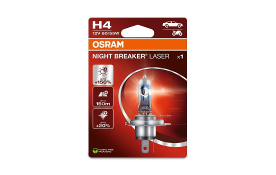 Osram Nattbrytare H4, 12V60/55W