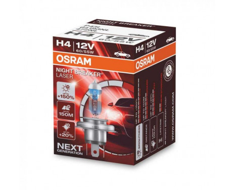 Osram Night Breaker Laser 150 H4 12V/60-55W