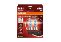 Osram Night Breaker Laser - H11 - set med 2 delar