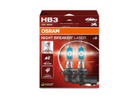 Osram Night Breaker Laser - HB3 - set med 2 delar
