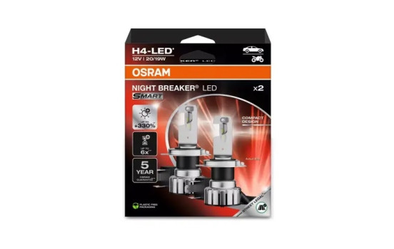 Osram Night Breaker LED SMART H4 - 2 st