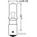 Osram Original 12V H21W BAY9s, miniatyr 3