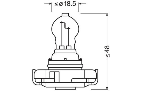 Osram Original 12V PSX24W, bild 3