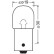 Osram Original 12V R10W BA15s, miniatyr 4