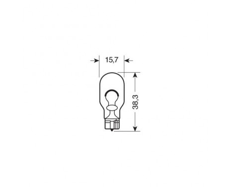 Osram Original 12V W16W, bild 4