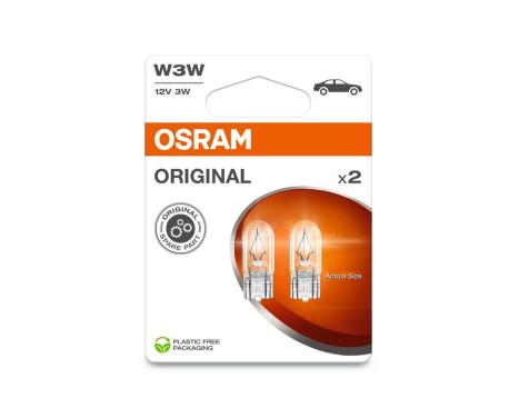 Osram Original 12V W3W - 2 st