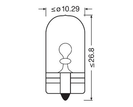 Osram Original 12V W5W T10, bild 4