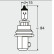 Osram Original HB1, 12V65/45W, miniatyr 3