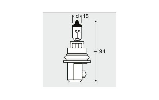 Osram Original HB1, 12V65/45W, bild 3