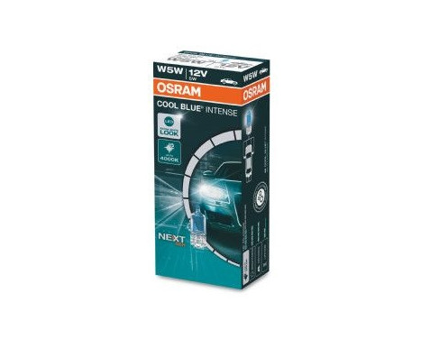 Osram Signallampa Cool Blue Intense W5W (10 stycken)