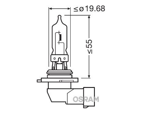 Osram Super Bright HB3, 12V100W