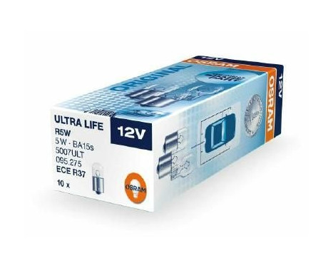 Osram Ultra Life 12V R5W BA15s, bild 5