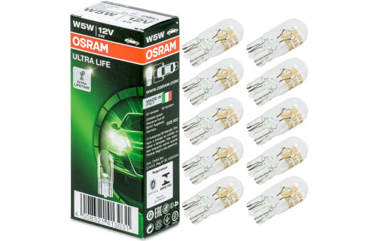 Osram Ultra Life 12V W5W T10, bild 2