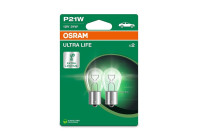 Osram Ultra Life P21W, 12V21W (2 stycken)