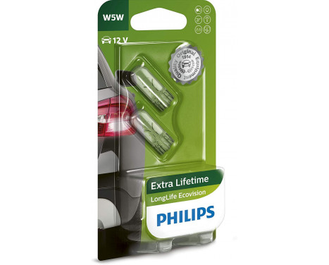 Philips 12961LLECOB2 W5W EcoVision 5W 12V - 2 delar