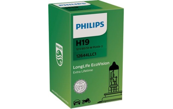 Philips LongLife EcoVision - H19 - 12 V, 60/55 W - 12644LLC1, bild 3
