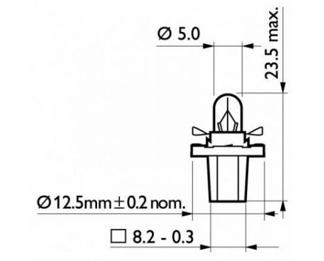 Philips Standard B8.5d, bild 3