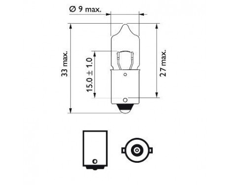 Philips Standard H20W, bild 3