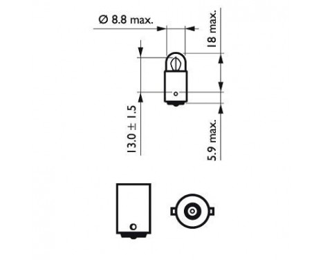 Philips Standard T2W, bild 3