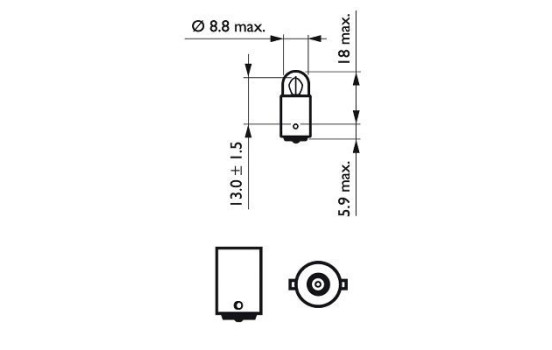 Philips Standard T2W, bild 3