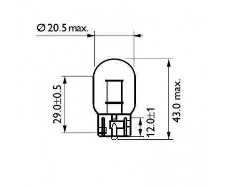 Philips Standard WY21W, bild 3